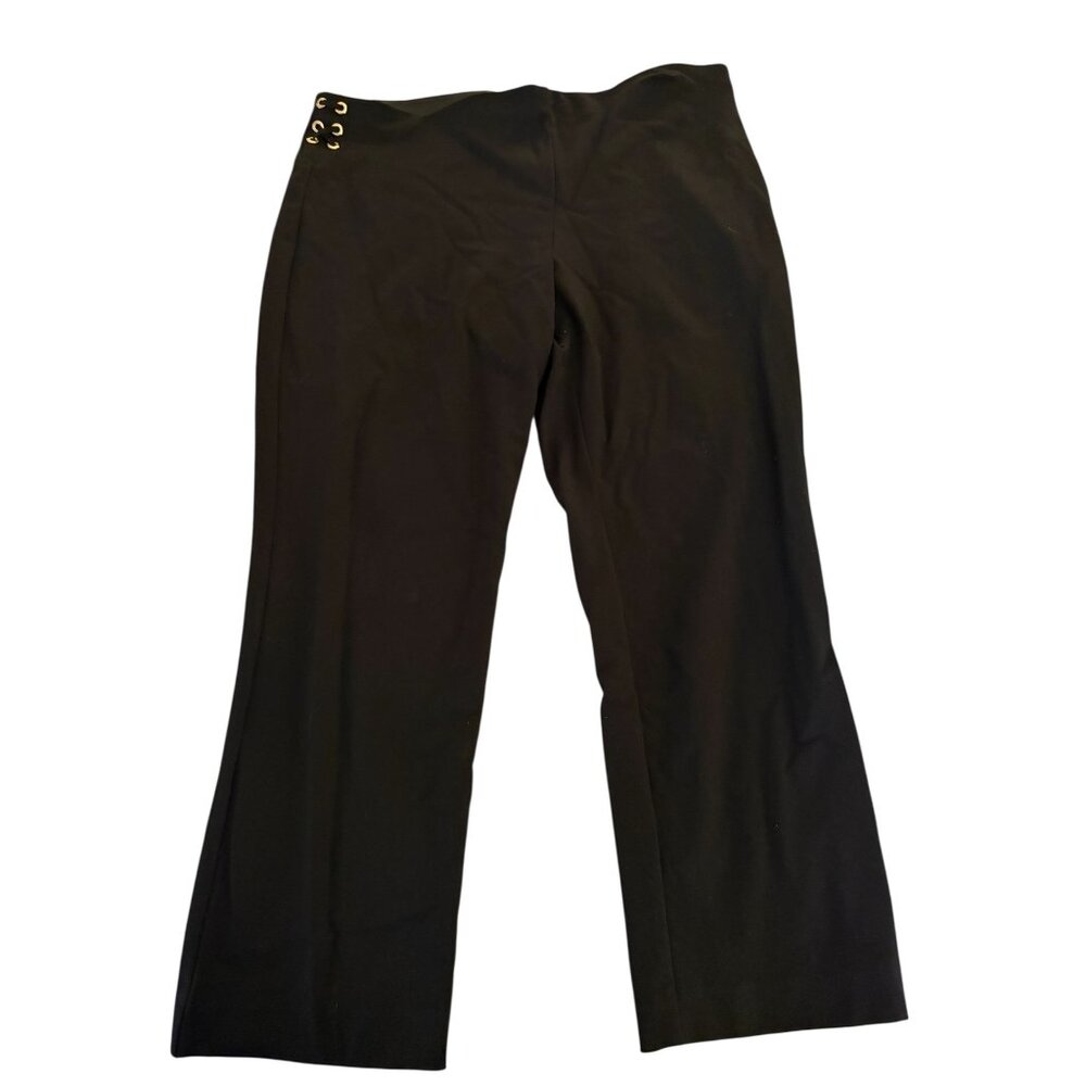 Anne Klein Black Trousers Size XL Pants